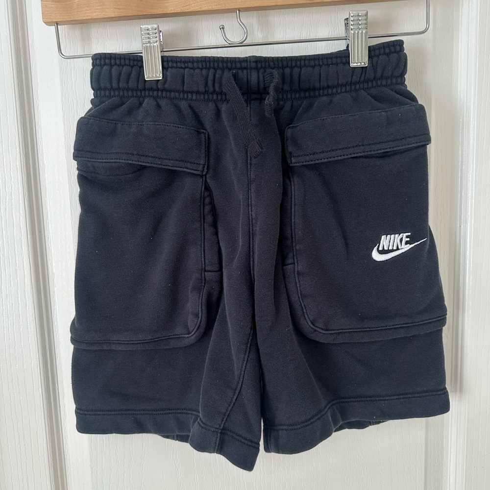 Nike Kids Black Cargo Shorts
